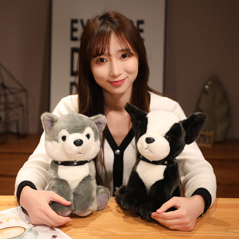 Fashion Simple Simulation Dog Plush Toys