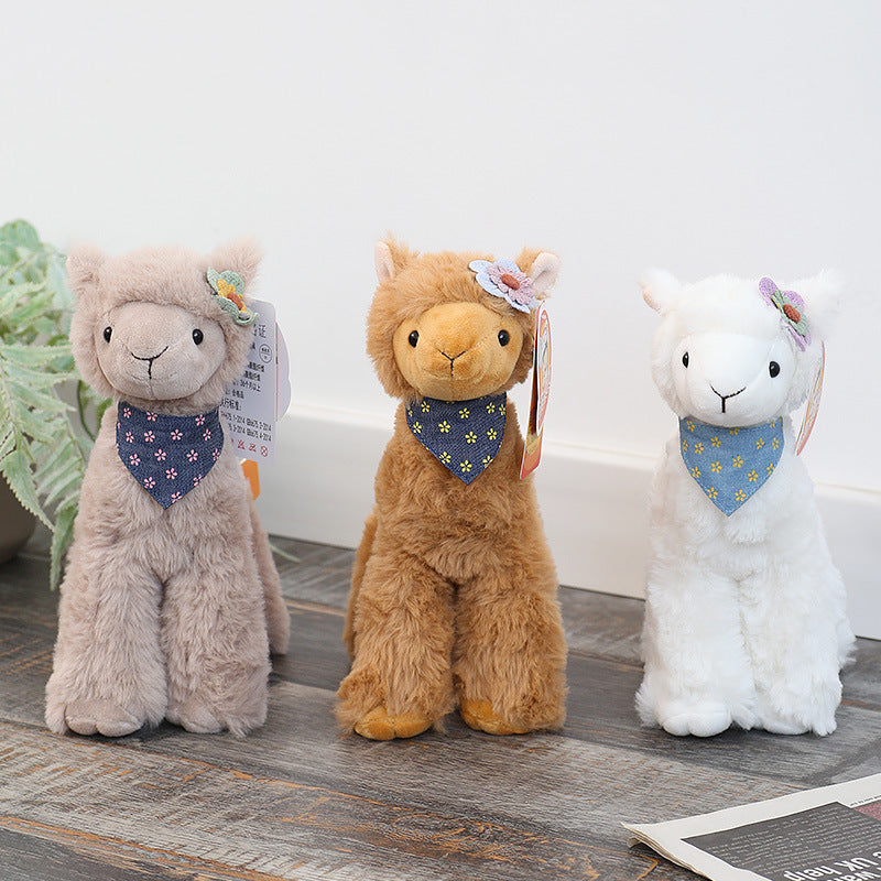 Alpaca Doll Plush Toys Small Size Cute Simulated