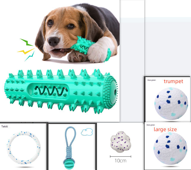 Suministros para mascotas Palillo de dentición para perros Vocal Pet Cepillo de dientes para perros Juguete para masticar con ventilación para perros