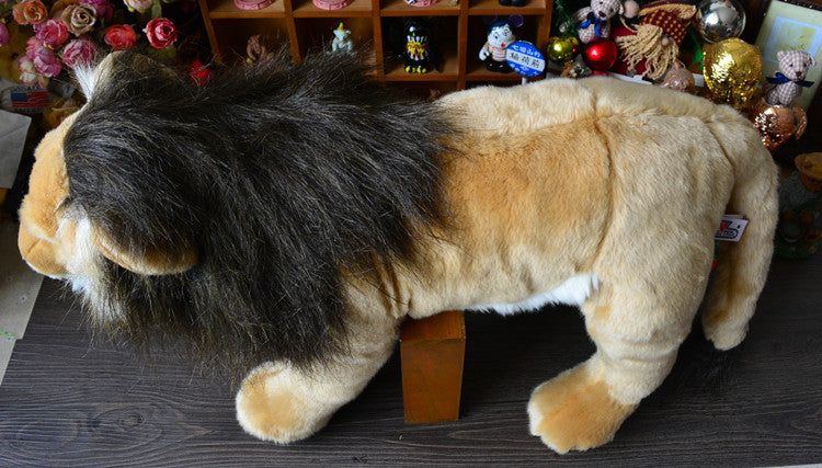 León Peluche Juguete Africano Simulación Animal