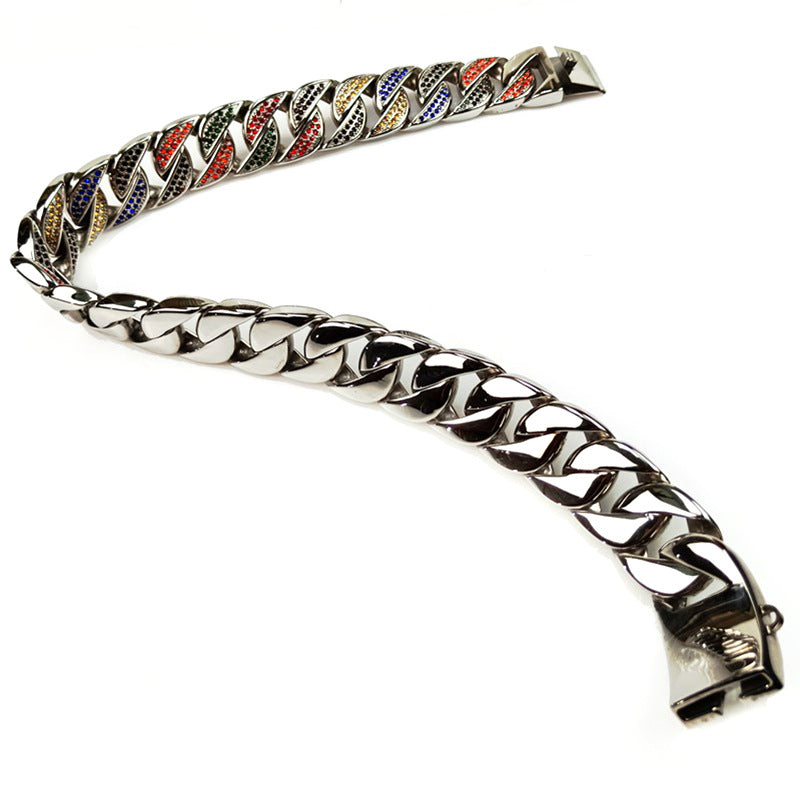 Stainless Steel 304 Dog Collar Metal Chain