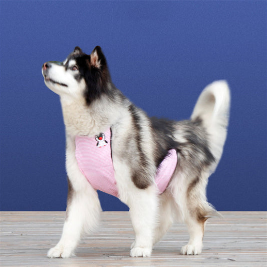 Delantal para perros Linda toalla de saliva impermeable