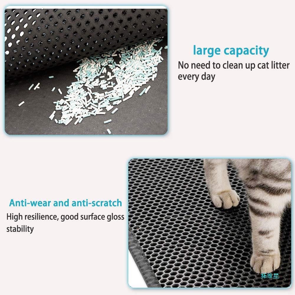 Almohadilla plegable para gatos de poliéster, impermeable, de doble capa