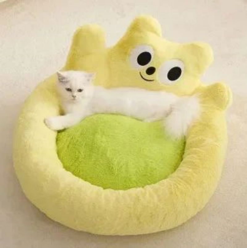 Autumn And Winter New Product Cat Nest Pet All Seasons Universal Warm Cat Cushion Bed Sofa Pet Supplies Puppy Accessories