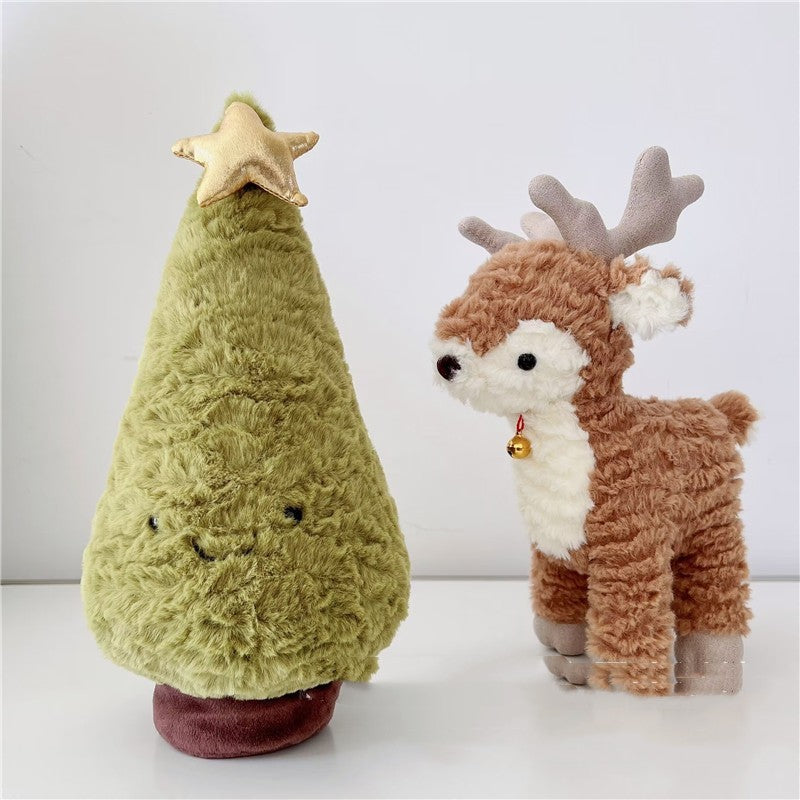 Christmas Tree Pillow Decoration Plush Toy David's Deer Doll