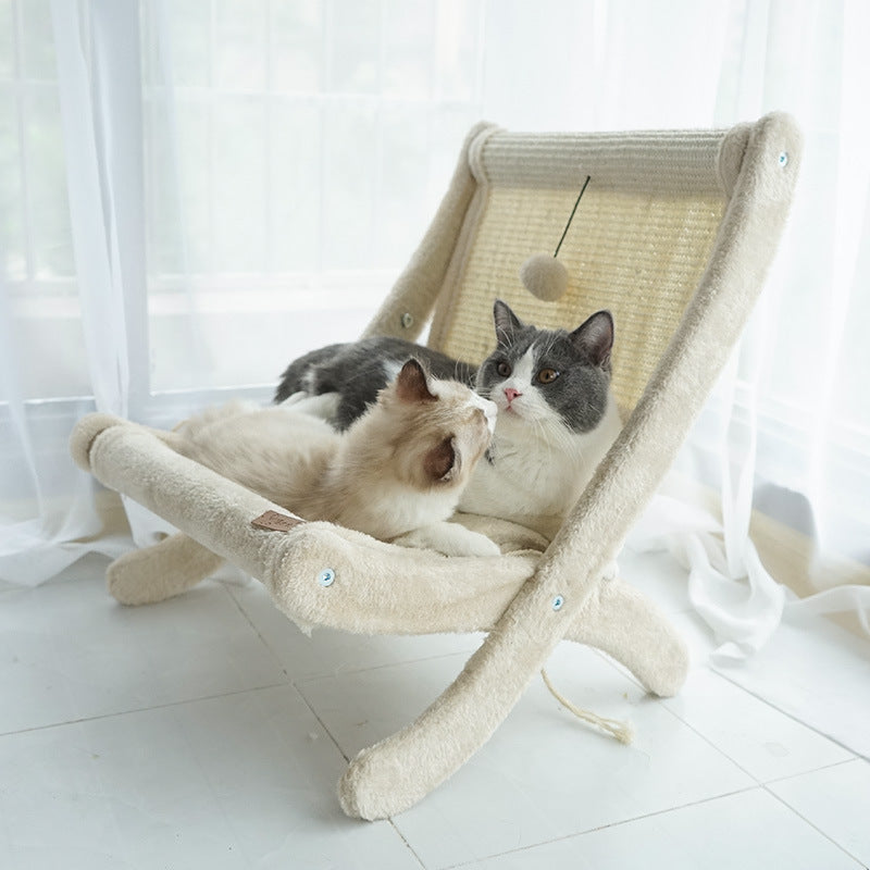 Canapé-lit pour chat, chaise de bain de soleil