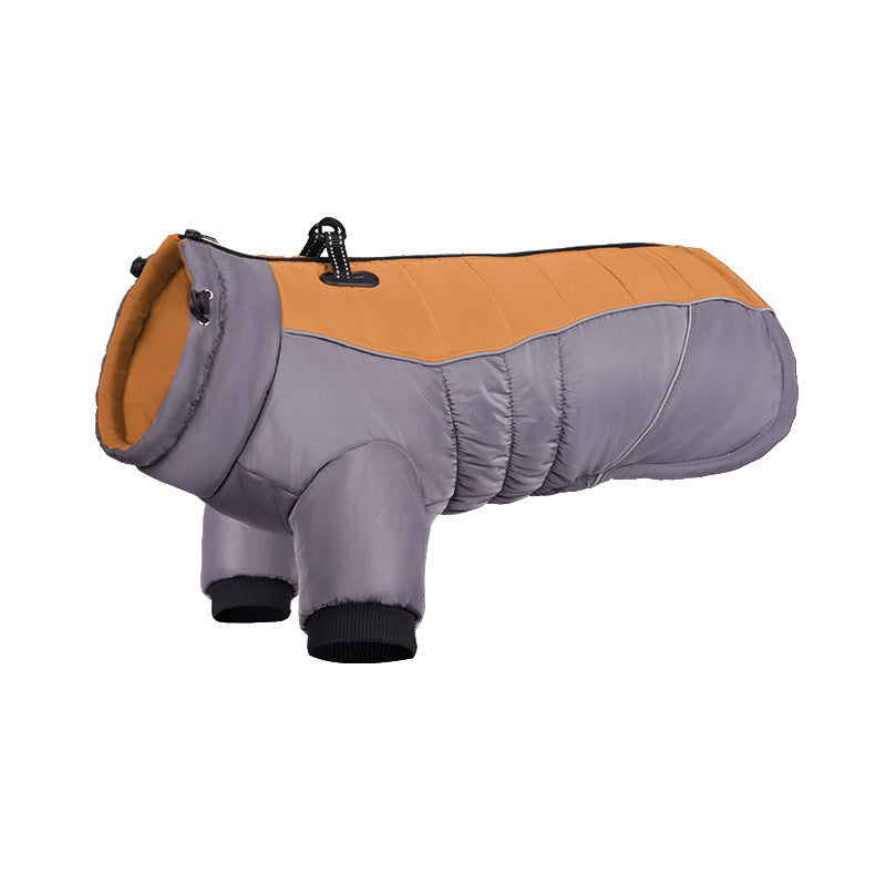 Autumn And Winter New Thickened Warm Dog Cotton-padded Clothes