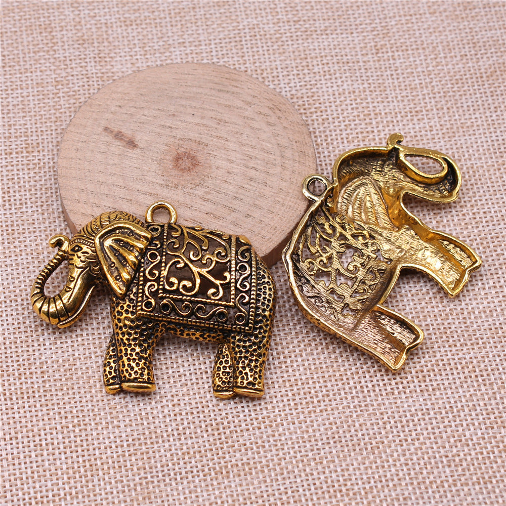 DIY Jewelry Accessories Cute Animals Elephant Pendants