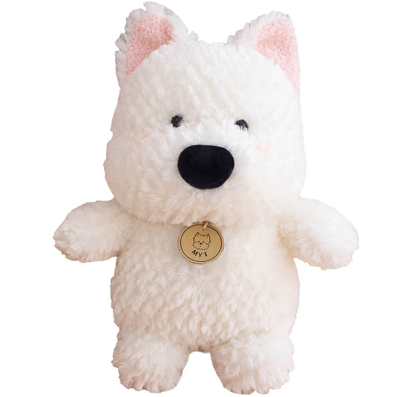 Jouet en peluche pour enfants en forme de chiot mignon West Highland