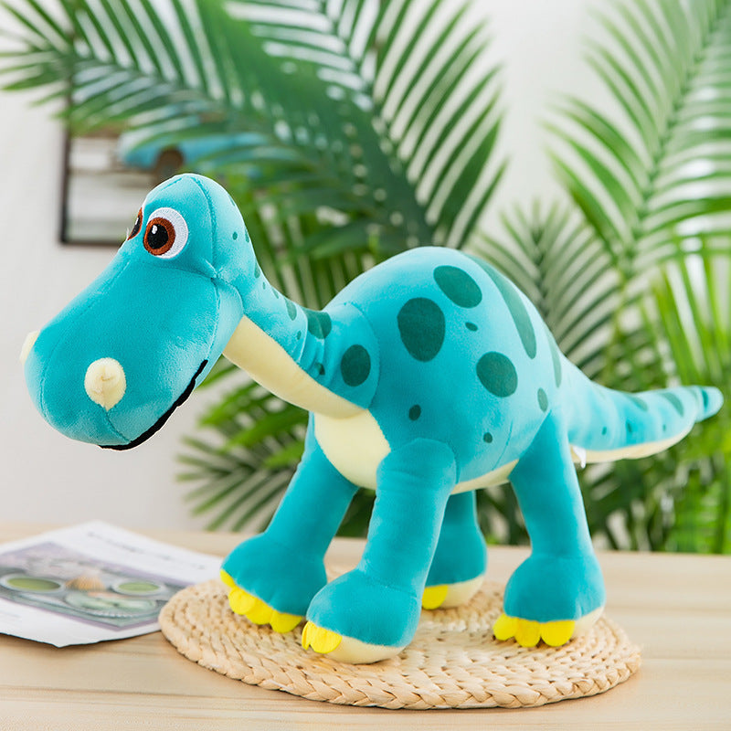 Nouveau jouet en peluche de simulation de dinosaure mignon