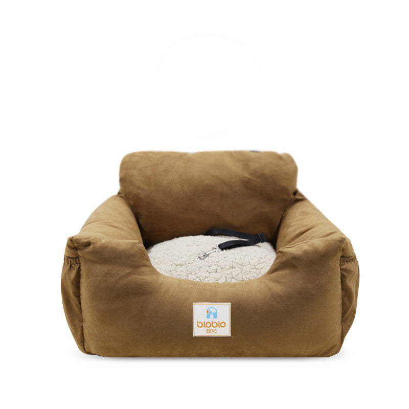 Coussin de lit de voiture pour chien de compagnie anti-sale et sûr