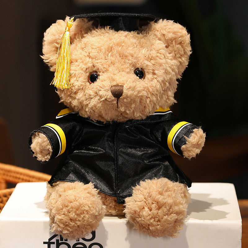 Gown Of Doctor Degree Teddy Bear Doll Plush Toys