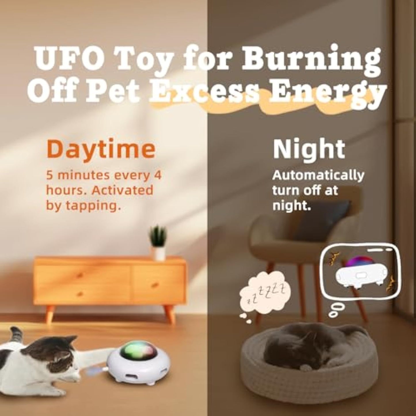 Jouets interactifs pour chats d'intérieur Jouets automatiques pour chatons Jouets pour chatons en mouvement Jouet d'épilation pour exercices de coups de pied à plumes rechargeables par USB