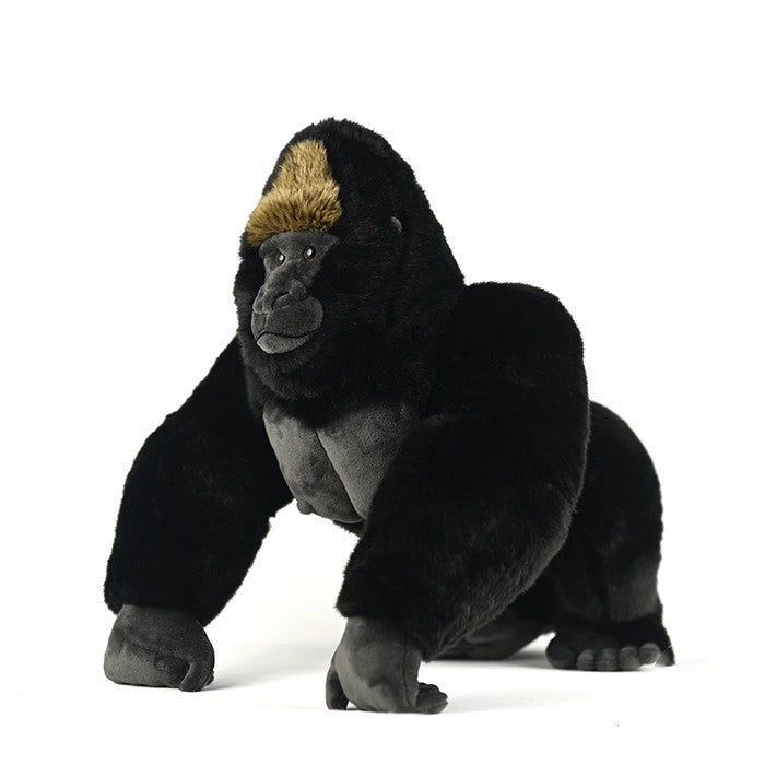 Silver Back Gorilla Mole Plush Toy Doll