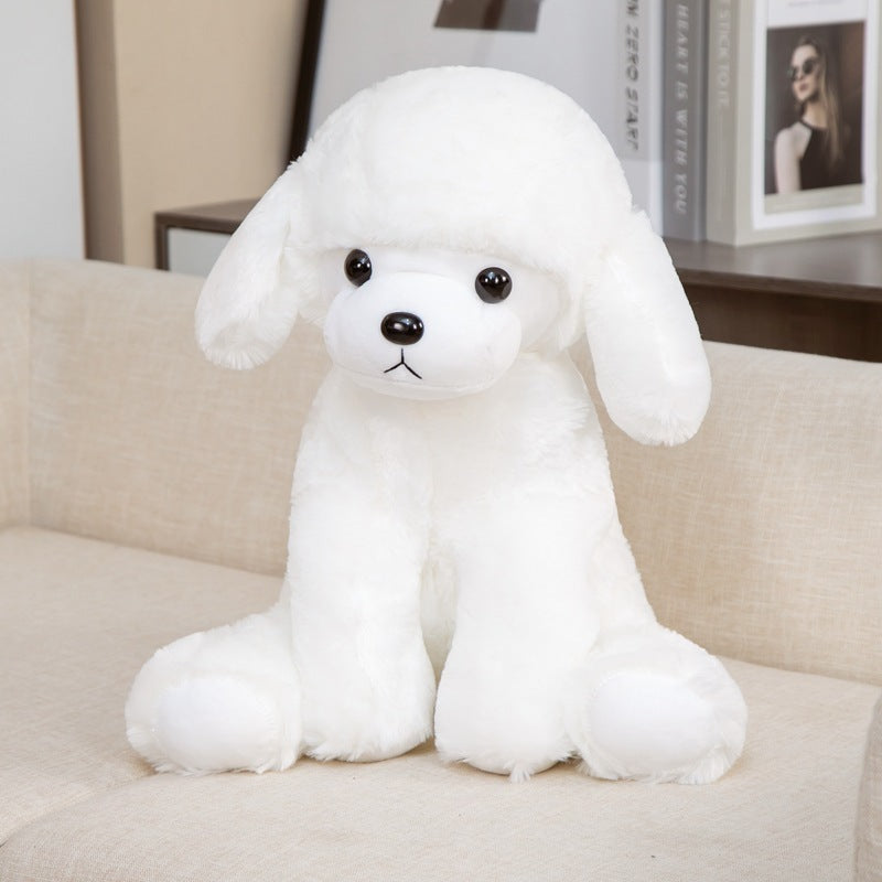 Original Cartoon Curly Hair Poodle Soft Plush Toy