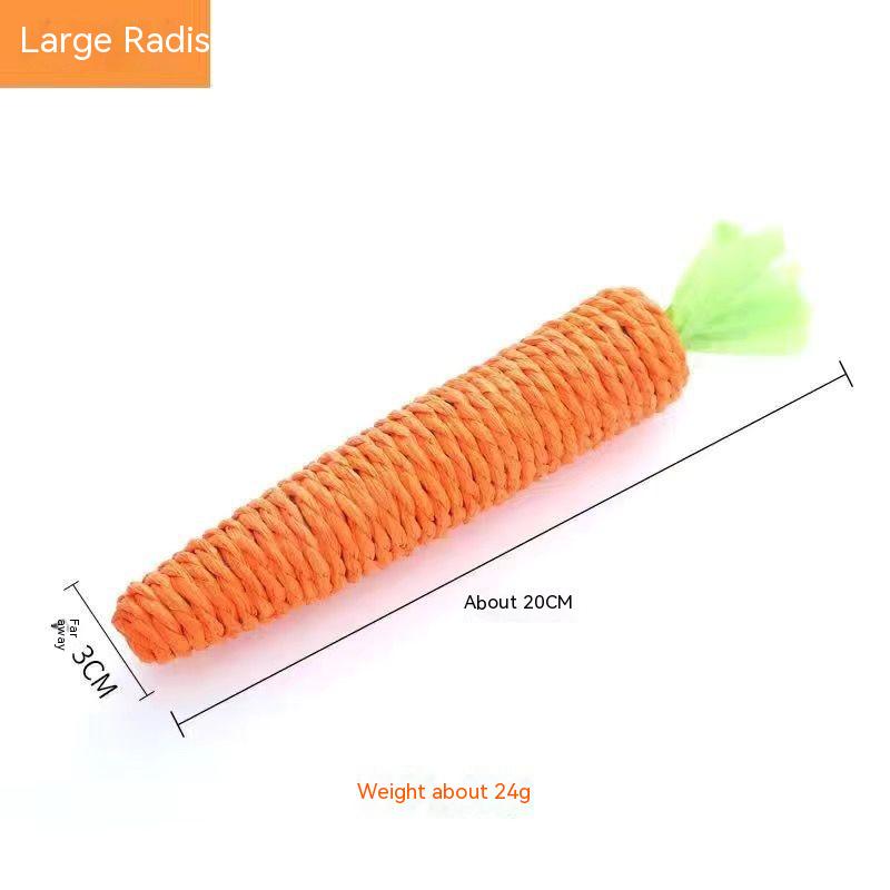 Tablero rascador para gatos Sound Carrot Kittens Molar Rod