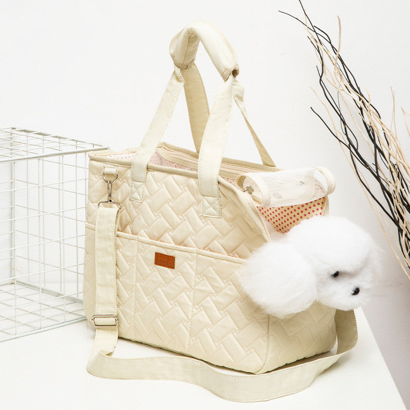 Sac à main Portable pour animaux de compagnie, pour Ventilation de grande capacité, fournisseur d'animaux de compagnie, transport de Gadgets pour chiens et chats