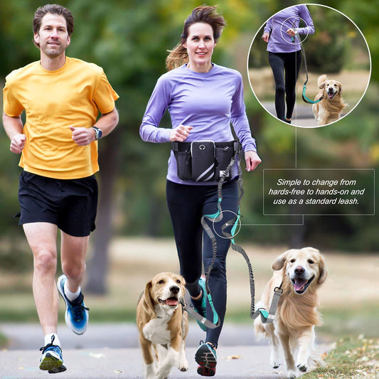 Bolsa de entrenamiento para mascotas al aire libre, cuerda para sujetar con la mano para pasear perros