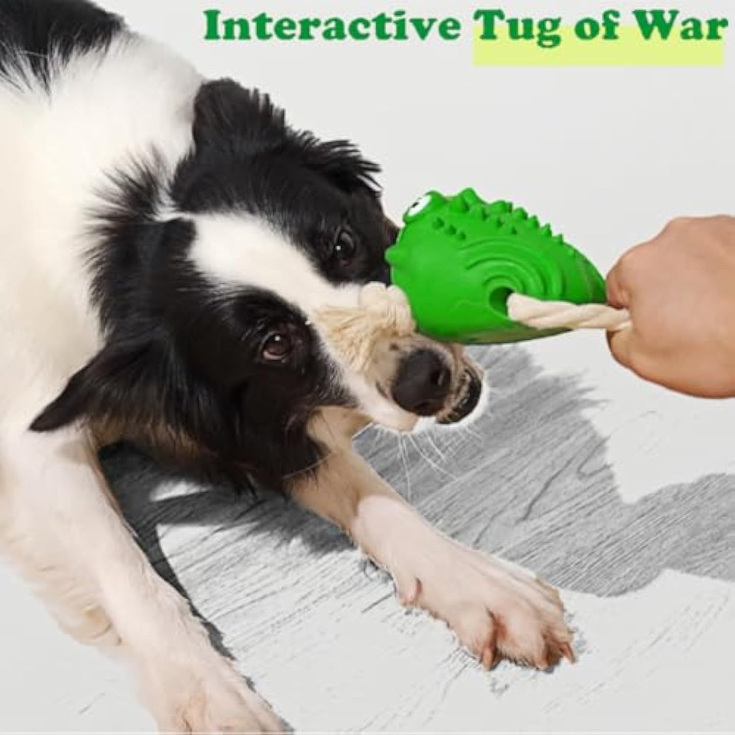 New Indestructible Robust Rubber Cotton Toad Dog Toy For Aggressive Chewers Toad Shape Unbreakable Interactive Dog Chew Toys Chew-Resistant Toad Squeaky Dog Toy For Teeth Cleaning