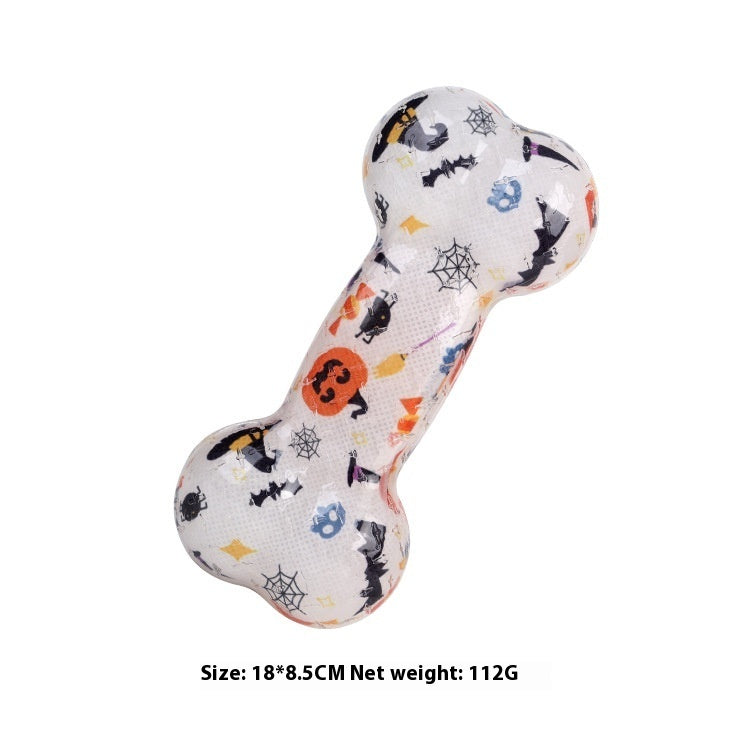 Printed Bone TPR Material Nibbling Sound Toy