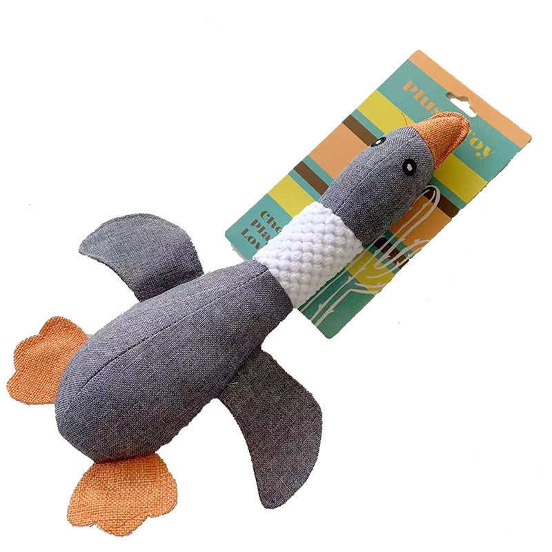 Dog Plush Toys For Large Dogs Durable Dog Squeaky Toys With Squeaker Stuffed Duck Dog Toys Dog Chew Toys For Small Medium And Large Breed Puppy Chew Toys For Teething