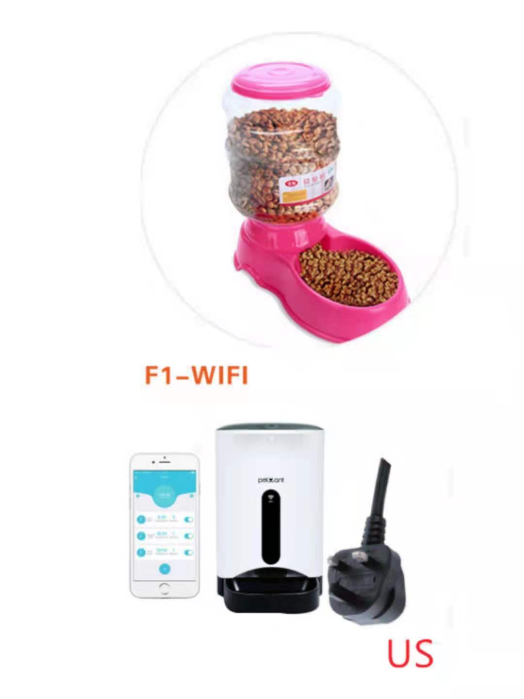 3.5L pet automatically feeding basin