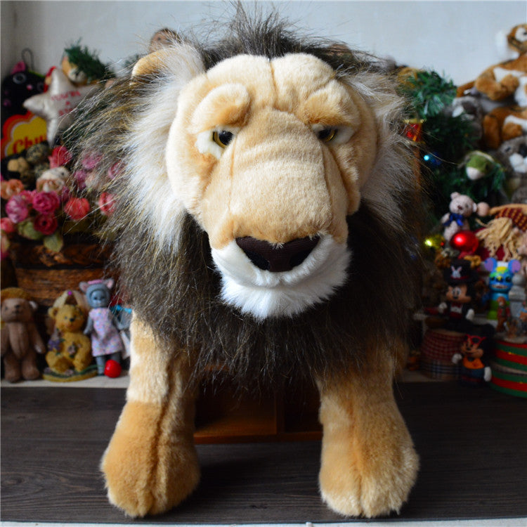 León Peluche Juguete Africano Simulación Animal