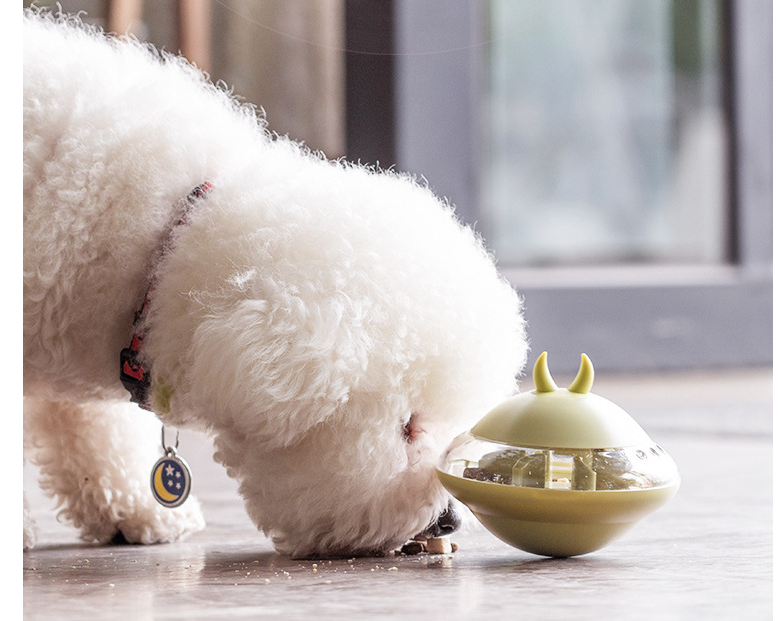 Gobelet de jouet de nourriture de fuite de grands et petits chats et chiens