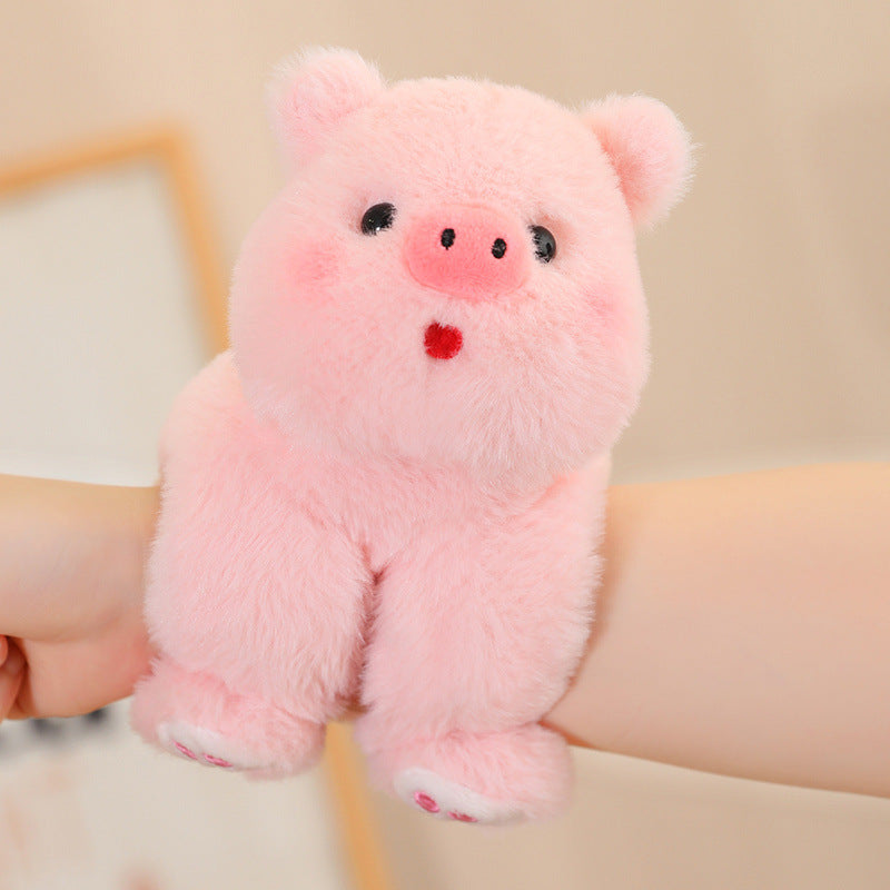 Cute Animal Doll Plush Toys Pop Hand Ring Children's Cartoon Accessories Gift