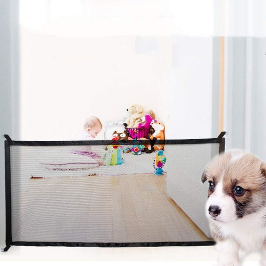 Dog Isolation Portable Folding Protective Net Safety Protection Dog Playpen Pet Isolation Network