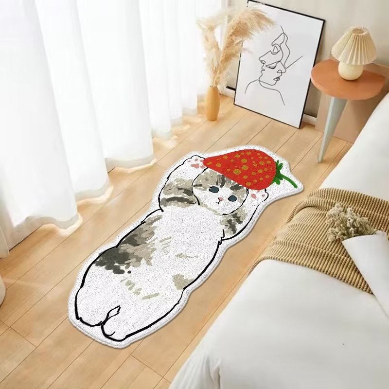 Cat Floor Mat Imitation Cashmere Bed Blanket