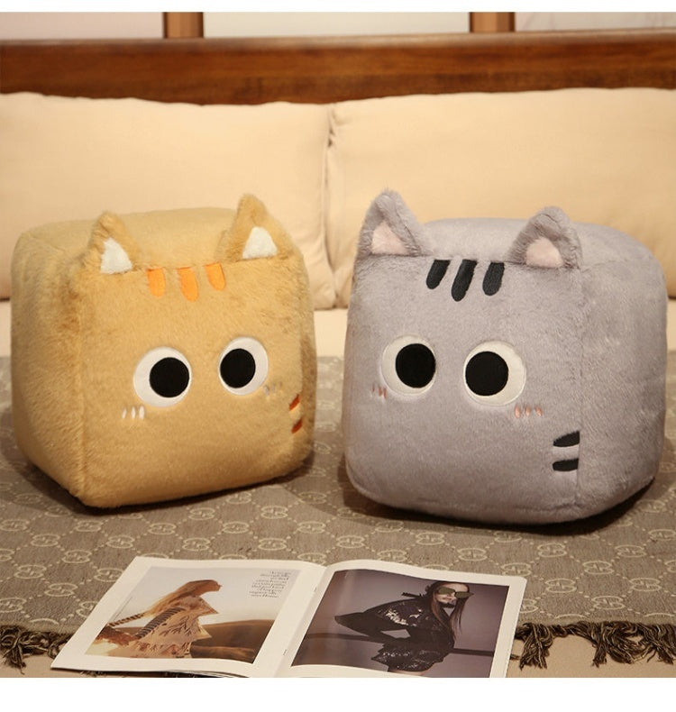 Square Cat Doll Sleeping Pillow Plush Toy