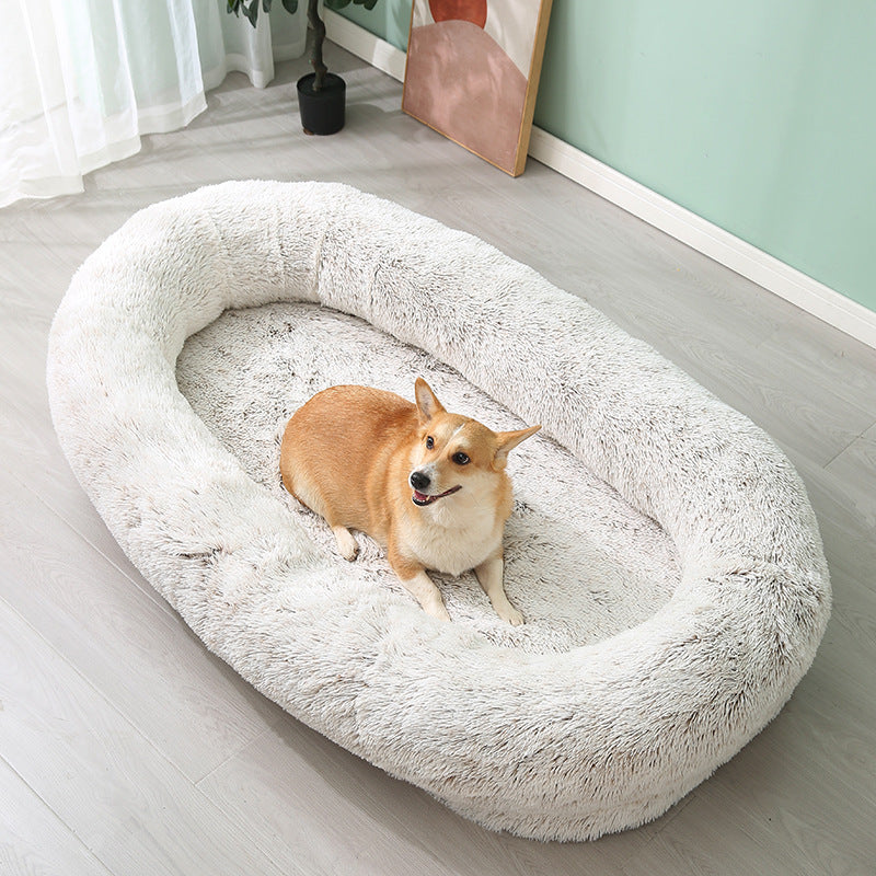 Pet Pad Plush Winter Warm Large Pet Bed Removable And Washable