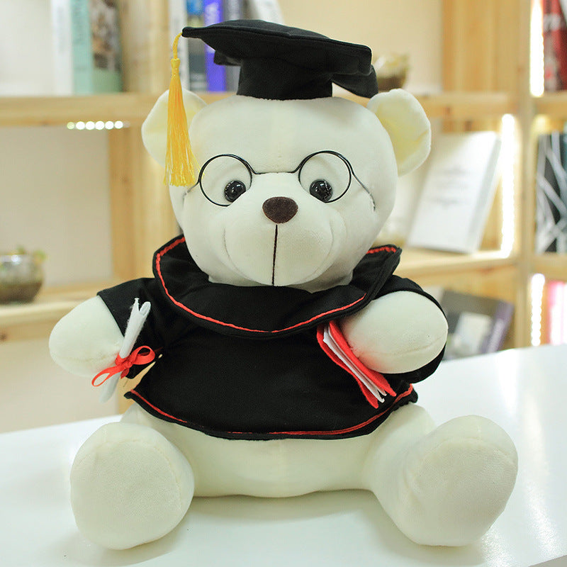 Muñeco de peluche Doctor Bear graduado