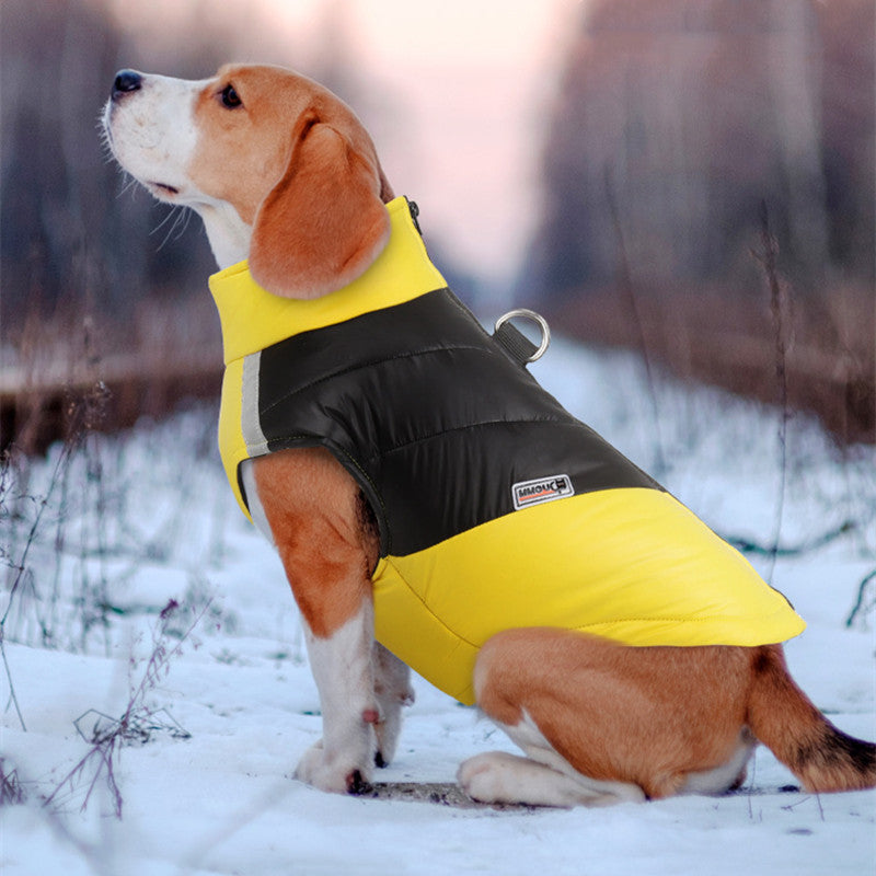 Ropa para mascotas Ropa reflectante impermeable para perros cálida