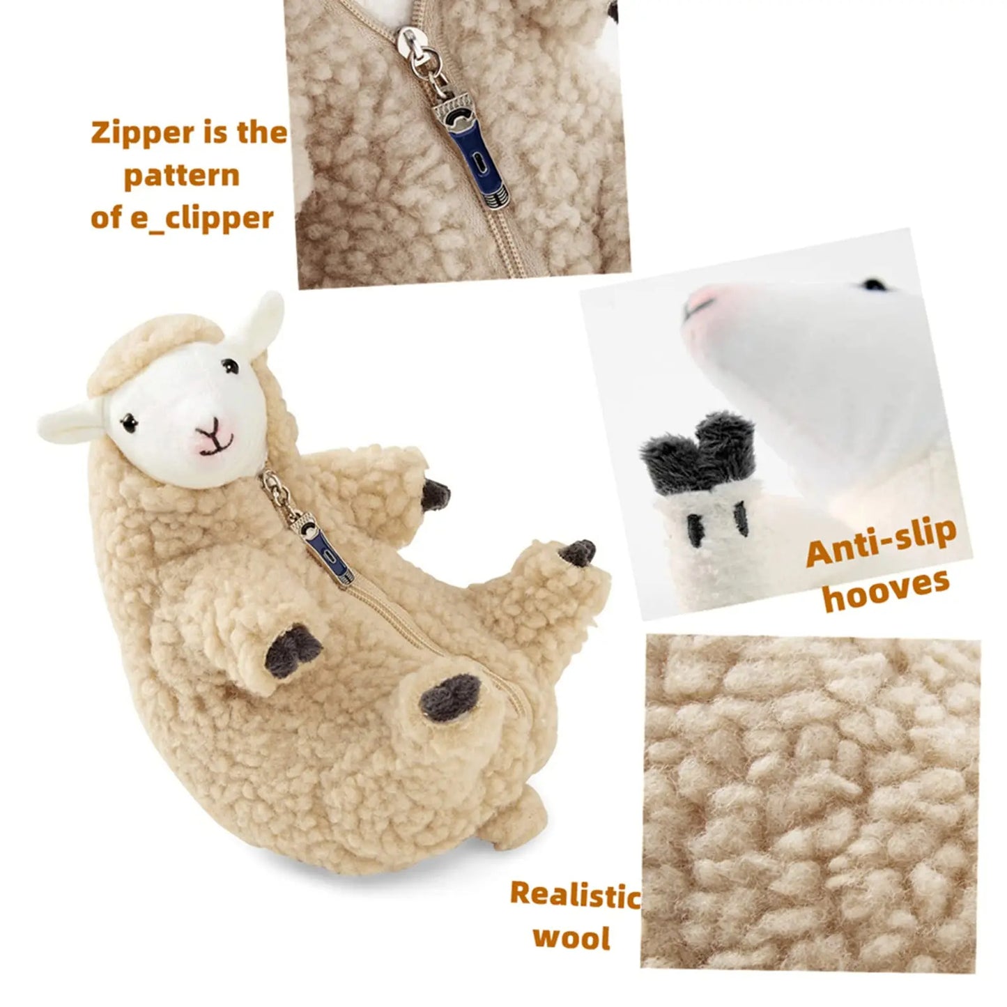 Liujiashan Ranch Shaving Lamb Plush Toy