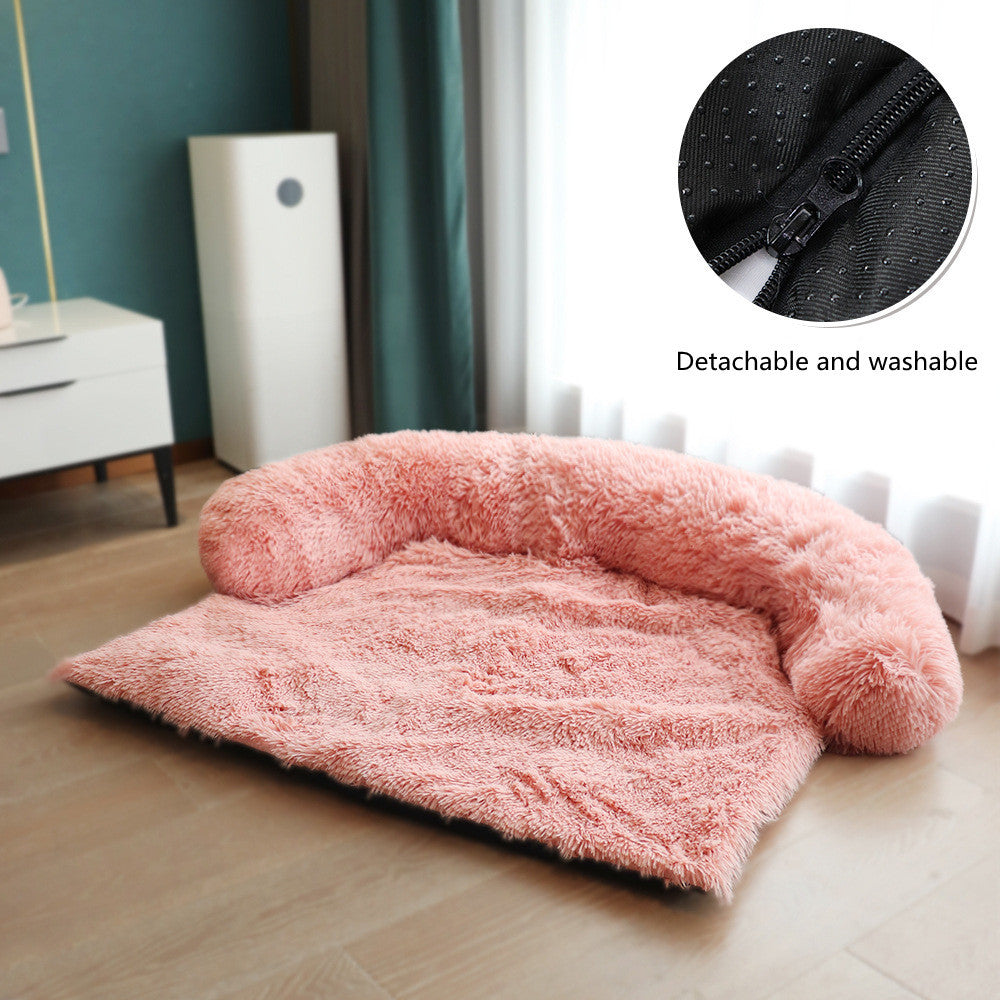 Alfombrilla extraíble para mascotas, sofá cama para perros, almohadilla suave, manta, cojín para el hogar, alfombra lavable, alfombrilla cálida para cama de gato, para sofás, protector de suelo de coche