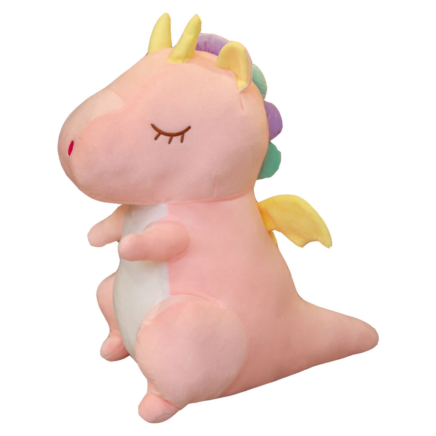 Jouet en peluche de dinosaure avec ailes d'ange de la série Fantasy Girl