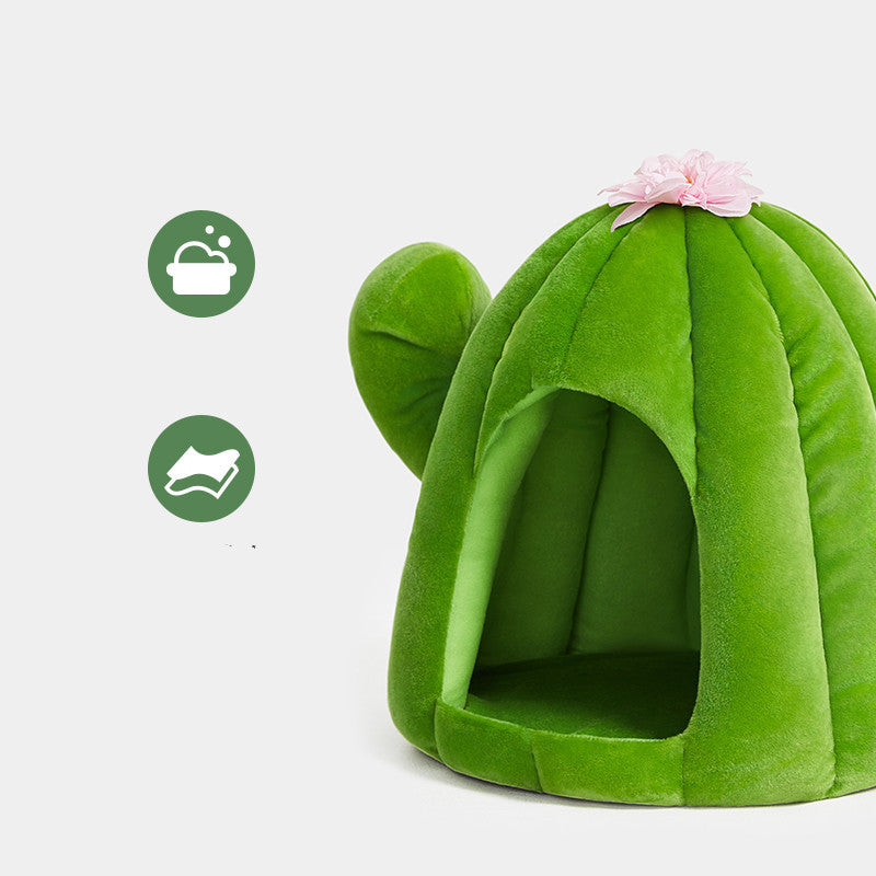 Cactus Pet Nest Plus Velvet Cat Supplies