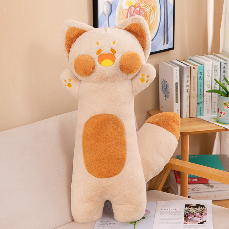 Home Fashion Simple Long Plush Toy Pillow