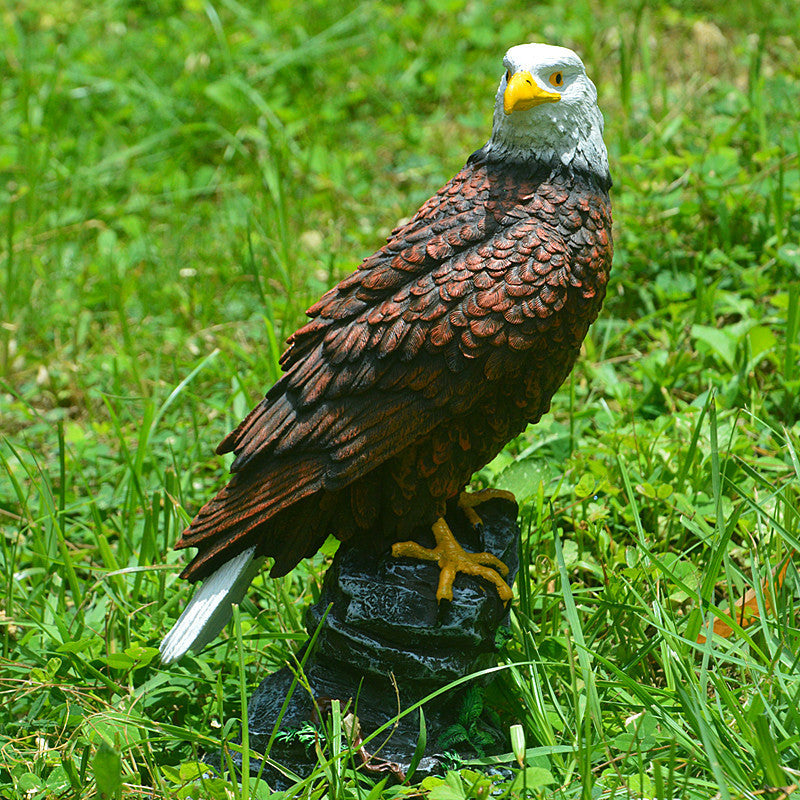 Modèle Animal, décoration de maison, ornement d'aigle en résine