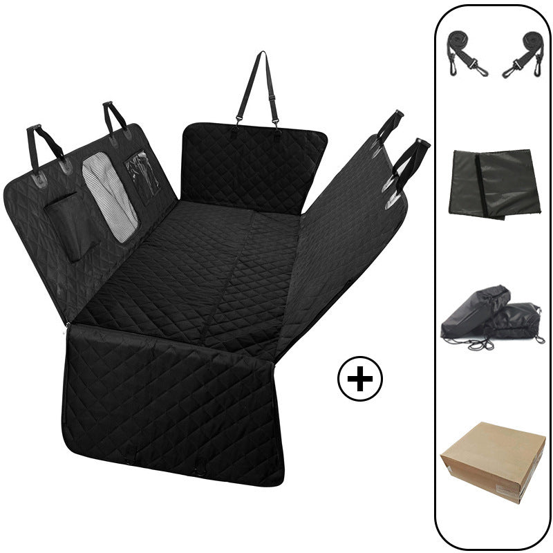 Tapis pour animaux de compagnie en tissu Oxford 600D, imperméable, entouré de charge allongée, pour voiture