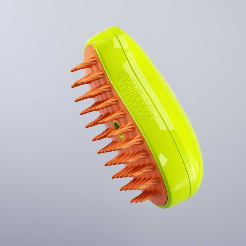 Brosse à vapeur 3 en 1 pour chat, peigne de Massage électrique pour chiens et chats, pour animaux de compagnie, toilettage, pour enlever les poils de chat