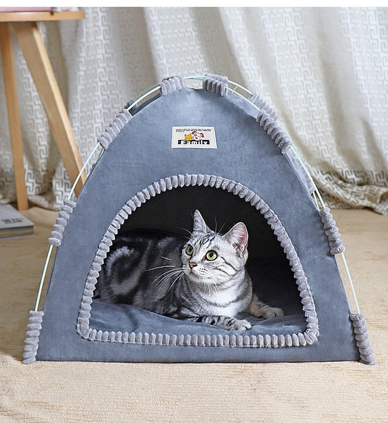 Pet Tent Cat Nest Four Seasons Universal Dogs And Cats Bed Small And Medium-sized Dogs