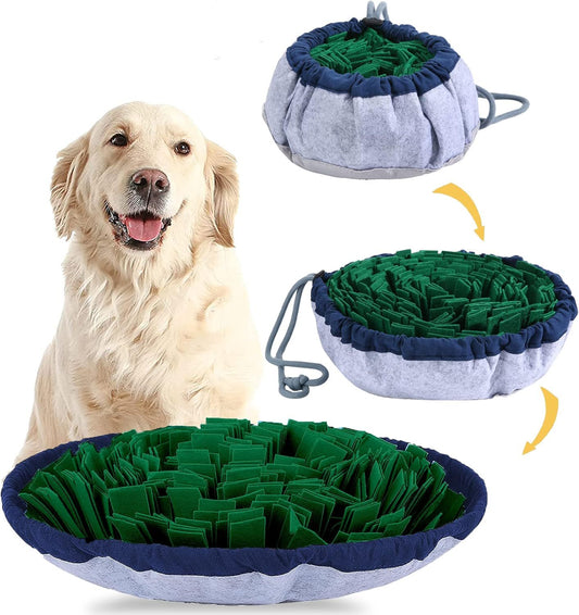 Tapis à renifler réglable pour chiens Jouets de puzzle de grande race Jouets d'enrichissement pour petits chiens pour grands chiens Jouet pour chien anti-stress à alimentation lente pour nourrir les chiens Jouets de stimulation mentale 