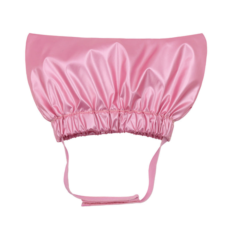 Bonnet de douche imperméable et réglable pour chat et chien