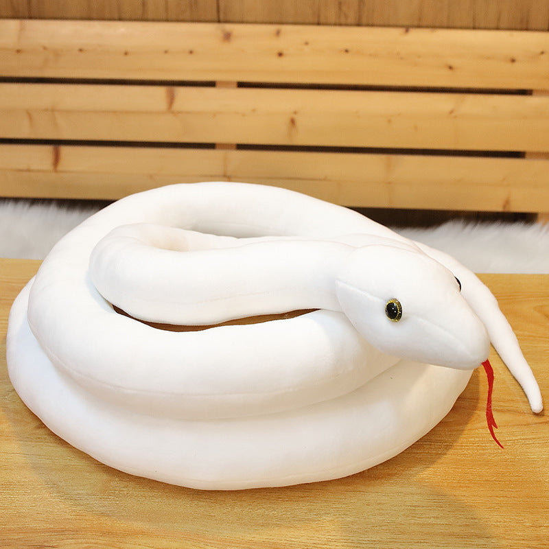 Cartoon Big Snake Plush Toy Large Snake Doll