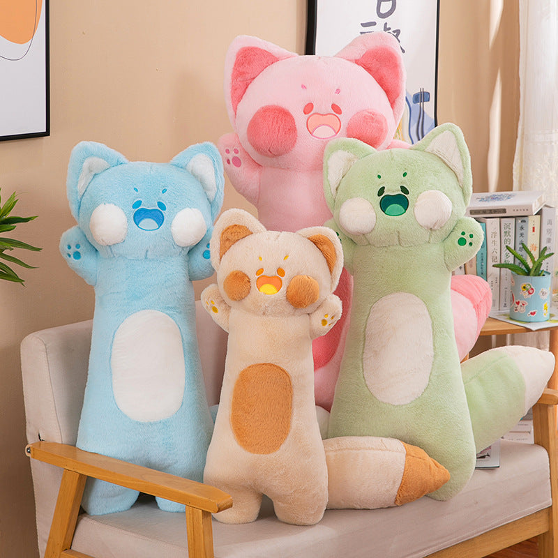 Home Fashion Simple Long Plush Toy Pillow