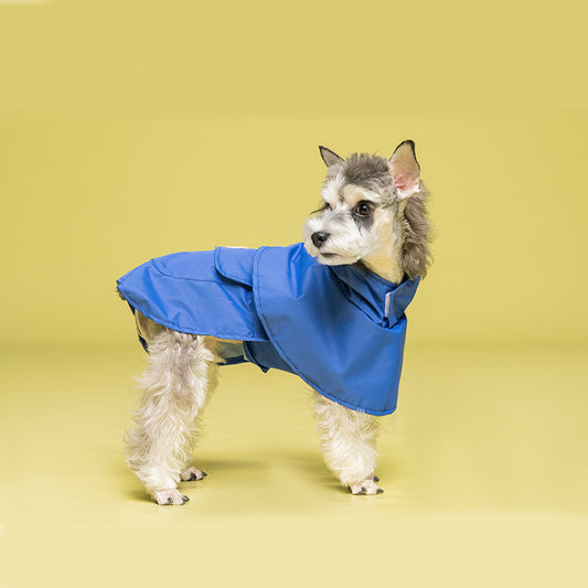 Impermeable estilo capa para perro mascota impermeable