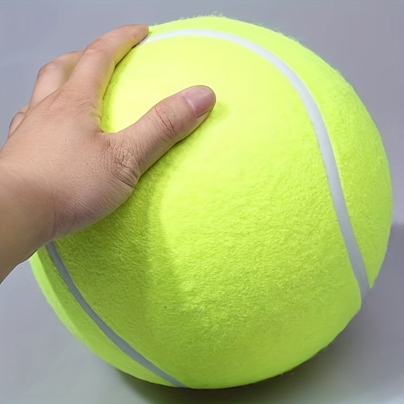 Balle de Tennis gonflable surdimensionnée de 24cm pour animaux de compagnie, jouet pour chien, méthode Corgi, Shiba Inu, dix fois Happy Ball, nouveau 